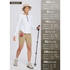 image:imagebaleaf Womens 7 Hiking Shorts High Waist Biker Shorts Lightweight Zipper Pockets Yoga Athletic Running Gym Outdoor