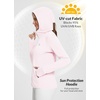 image:imagebaleaf Womens Sun Protection Jacket Hoodie Clothing Lightweight Long Sleeve Sun Cover Up ShirtLight Pink