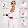 image:imagebaleaf Womens Sun Protection Jacket Hoodie Clothing Lightweight Long Sleeve Sun Cover Up ShirtLight Pink