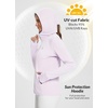 image:imagebaleaf Womens Sun Protection Jacket Hoodie Clothing Lightweight Long Sleeve Sun Cover Up ShirtPastel Purple