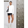 image:imagebaleaf Womens UPF 50 Sun Shirt with Hoodie SPF Long Sleeve UV Protection Clothing Hiking Fishing Outdoor LightweightWhite