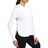 image:imagebaleaf Womens UPF 50 Sun Shirt with Hoodie SPF Long Sleeve UV Protection Clothing Hiking Fishing Outdoor LightweightWhite