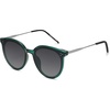 image:imageSOJOS Classic Trendy Round Sunglasses Womens Mens UV400 Vacation Sunnies SJ2068GreenGrey