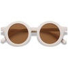 image:imageSOJOS Cute Round Polarized Sunglasses for Kids Girls Boys UV400 Protection De Sol Gafas Beach HolidayBeigeBrown