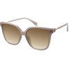 image:imageSOJOS Fashion Square Sunglasses for Women Trendy UV Protection Lens Womens Sunnies Sunglasses SJ2196Solid Grey