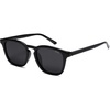 image:imageSOJOS Polarized Sunglasses for Women Men Classic Large Vintage Style ShadesBlackGrey