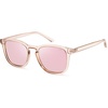 Transparent Brown/Pink