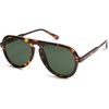 image:imageSOJOS Retro Aviator Sunglasses Womens Mens Vintage Plastic Frame Shades Lentes De Sol Para Mujer SJ2255Demi