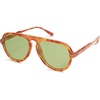 image:imageSOJOS Retro Aviator Sunglasses Womens Mens Vintage Plastic Frame Shades Lentes De Sol Para Mujer SJ2255Yellow