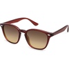 image:imageSOJOS Retro Kids Square Polarized Sunglasses for Girls Boys Age 310 UV400 Protection De Sol Gafas SK5616BrownGradient Brown Lens