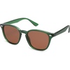 image:imageSOJOS Retro Kids Square Polarized Sunglasses for Girls Boys Age 310 UV400 Protection De Sol Gafas SK5616GreenBrown Lens