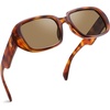 Yellow Tortoise Frame/Brown Lens