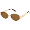 Shiny Gold/Brown Lens