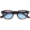 image:imageSOJOS Retro Small Round Sunglasses for Men Women Trendy Circle Style UV400 Lenses Unisex Sun Glasses SJ2251Dark TortoiseBlue