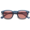 Navy Blue/Light Red