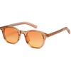 image:imageSOJOS Retro Square Sunglasses for Women Men Vintage Shades UV Protection Sunnies SJ2316Crystal OrangeOrange