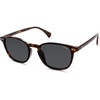 image:imageSOJOS Small Rounded Square Polarized Sunglasses for Women Men Vintage Style UV400 Lens SJ2637Amber TortoiseGrey