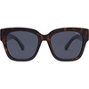 image:imageSOJOS Trendy Polarized Square Sunglasses WomensRetro Oversized Women Thick Sun Glasses SJ2217TortoiseGrey