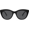 image:imageSOJOS Trendy Polarized Sunglasses for WomenRetro Cat Eye Womens Sun Glasses SJ2221Black FrameGrey