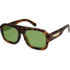 image:imageSOJOS Trendy Square Aviator Sunglasses for Womens Mens Polarized Flat Top Designer Inspired UV400 Sun Glasses SJ2281Demi