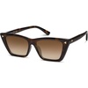 image:imageSOJOS Trendy Sunglasses Womens Cute Cat Eye Polarized Square Women Designer Shades SJ2297TortoiseBrown Grading