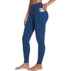 image:imagebaleaf Freeleaf Womens 78 Yoga Leggings with Pockets High Waisted 27 Workout Lounge Leggings Cozy Soft Athletic PantsGibraltar Sea