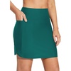 image:imagebaleaf Womens 2025 17 Swim Skirt Bottoms High Waisted Modest Bathing Suit Skirt Tummy Control Swim BottomsGreen