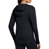 image:imagebaleaf Womens UPF 50 Sun Shirt with Hoodie SPF Long Sleeve UV Protection Clothing Hiking Fishing Outdoor LightweightBlack