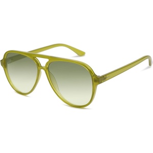 image:imageSOJOS Classic Polarized Aviator Sunglasses for Women Men Retro Trendy Aviators Shades SJ2201 Light GreenGradient Green