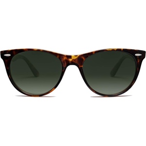 image:imageSOJOS Classic Polarized Sunglasses for Women Men Small UV400 Lenses SJ2076Dark TortoiseGreen