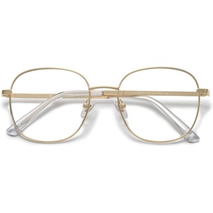 image:imageSOJOS Classic Square Blue Light Blocking Glasses for Women Men Stylish Computer Glasses SJ1137Gold