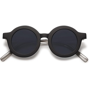 image:imageSOJOS Cute Round Polarized Sunglasses for Kids Girls Boys UV400 Protection De Sol Gafas Beach HolidayMatte Black