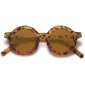 image:imageSOJOS Cute Round Polarized Sunglasses for Kids Girls Boys UV400 Protection De Sol Gafas Beach HolidayYellow Tortoise