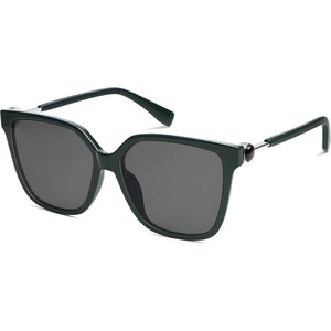 image:imageSOJOS Fashion Square Sunglasses for Women Trendy UV Protection Lens Womens Sunnies Sunglasses SJ2196Dark Green