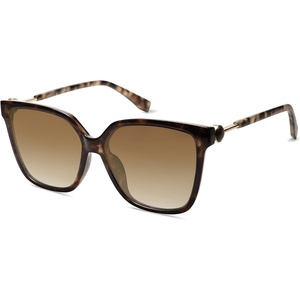 image:imageSOJOS Fashion Square Sunglasses for Women Trendy UV Protection Lens Womens Sunnies Sunglasses SJ2196Dark Tortoise