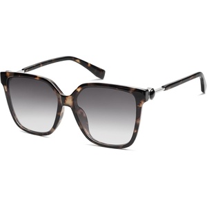 image:imageSOJOS Fashion Square Sunglasses for Women Trendy UV Protection Lens Womens Sunnies Sunglasses SJ2196Greyishbrown Tortoise
