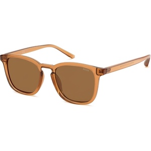 image:imageSOJOS Polarized Sunglasses for Women Men Classic Large Vintage Style ShadesLight Crystal BrownBrown