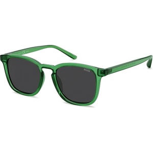 image:imageSOJOS Polarized Sunglasses for Women Men Classic Large Vintage Style ShadesLight Crystal GreenGrey