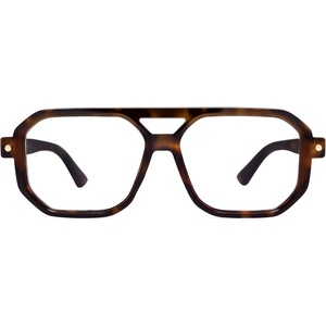 image:imageSOJOS Retro Aviator Square Blue Light Blocking Glasses for Women MenTrendy Computer Frame Eyewear SJ5438Tortoise
