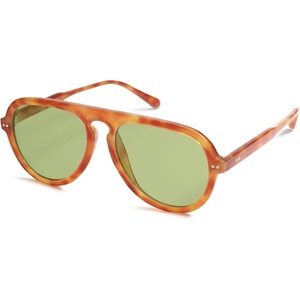 image:imageSOJOS Retro Aviator Sunglasses Womens Mens Vintage Plastic Frame Shades Lentes De Sol Para Mujer SJ2255Yellow