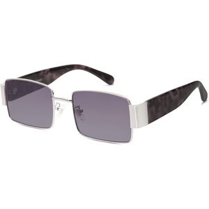 image:imageSOJOS Retro Fashion Rectangle Sunglasses Womens Mens Vintage Trendy Square Shades SJ1162SilverGrey