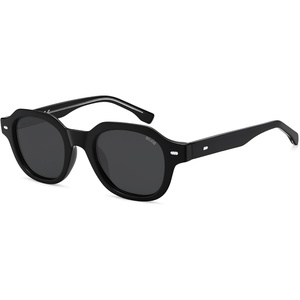 image:imageSOJOS Retro Polygon Round Polarized Sunglasses for Men WomenVintage Italian Acetate Frame Hand Made Style SJ2667Black