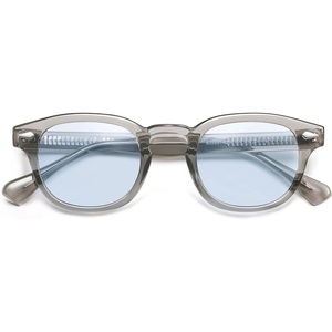 image:imageSOJOS Retro Small Round Sunglasses for Men Women Trendy Circle Style UV400 Lenses Unisex Sun Glasses SJ2251GreyLight Blue