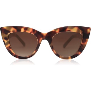image:imageSOJOS Retro Small Vintage Cat Eye Sunglasses for Women Cute Fashion UV400 Sunnies SJ2939Dark TortoiseGradient Brown