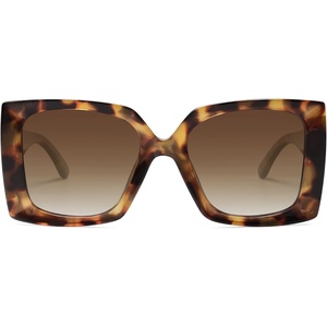 image:imageSOJOS Retro Square Polarized Womens Sunglasses Trendy Oversized Large Womens Big Shades SJ2224Tortoise