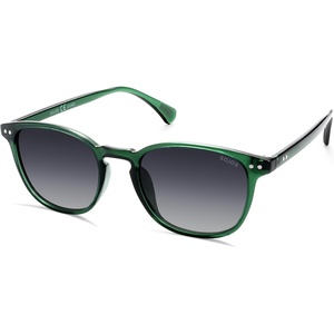 image:imageSOJOS Small Rounded Square Polarized Sunglasses for Women Men Vintage Style UV400 Lens SJ2637GreenGradient Grey