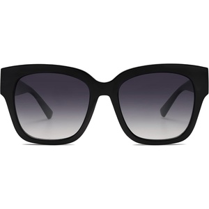 image:imageSOJOS Trendy Polarized Square Sunglasses WomensRetro Oversized Women Thick Sun Glasses SJ2217Black