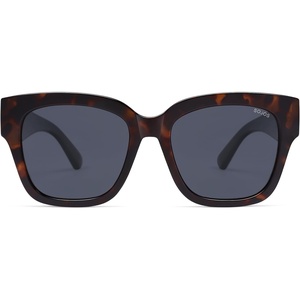 image:imageSOJOS Trendy Polarized Square Sunglasses WomensRetro Oversized Women Thick Sun Glasses SJ2217TortoiseGrey