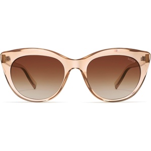 image:imageSOJOS Trendy Polarized Sunglasses for WomenRetro Cat Eye Womens Sun Glasses SJ2221Crystal Brown