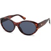 image:imageSOJOS 2026 Trendy Oval Polarized Sunglasses for Women Classic SJ2702  Round Retro UV Protection ShadeTortoiseBlue Lens
